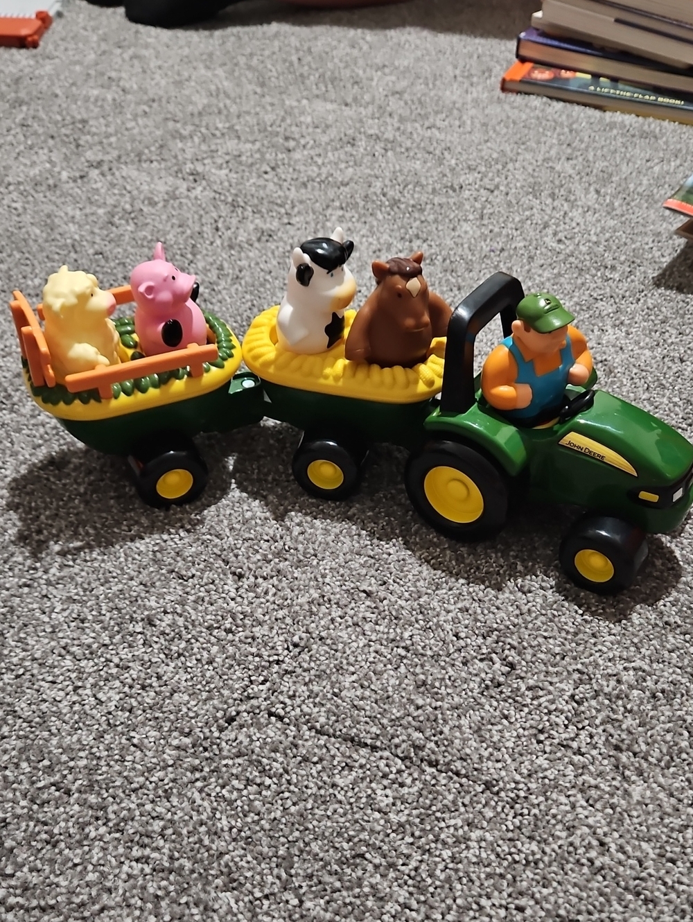 John Deere Animal Tractor.